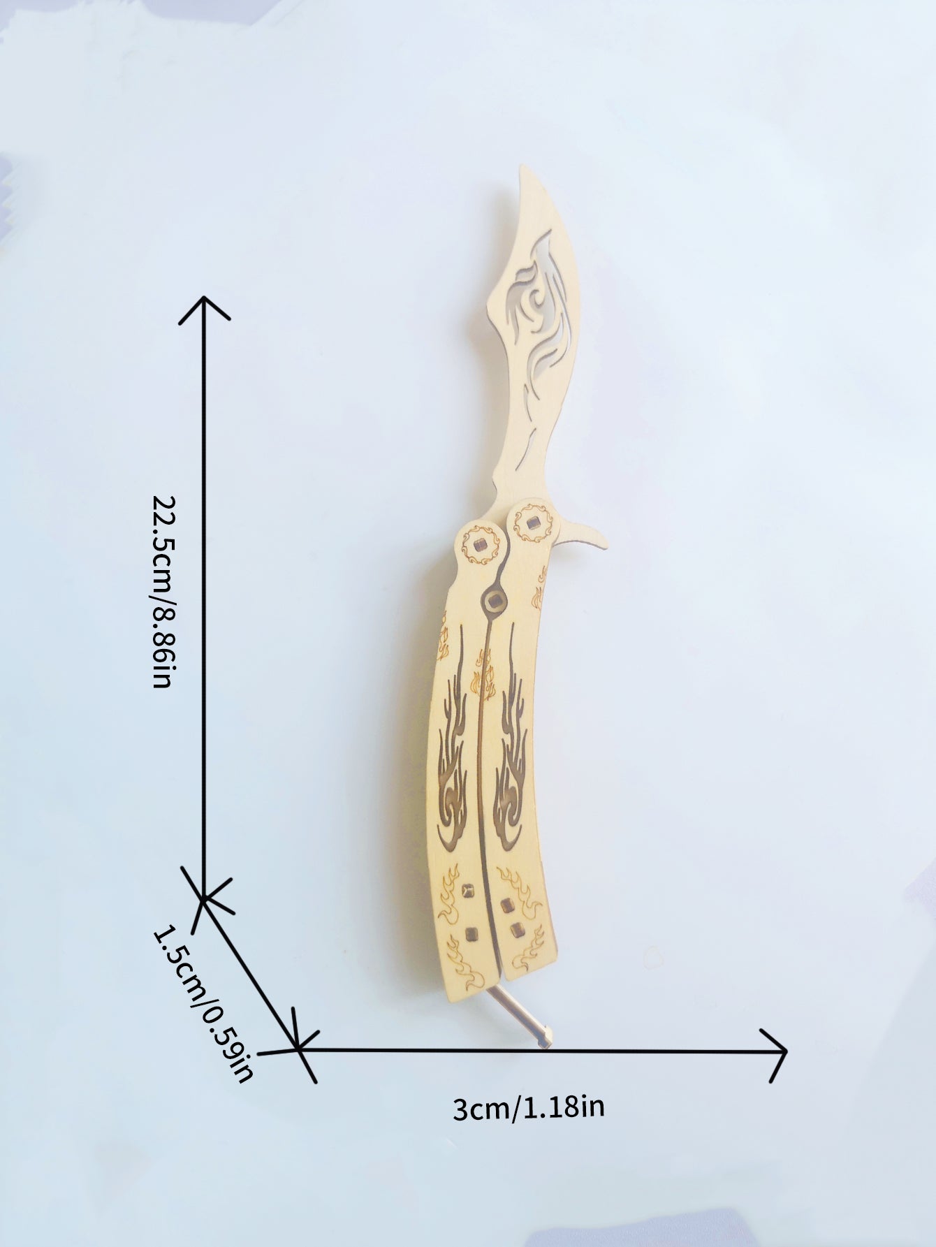 Factory wholesale Music Park 3d wooden Puzzles Fire Phoenix Butterfly knife Model kits Catapult Saber 3D Stereo diy handmade Boys Birthday Gift,Age 14+
