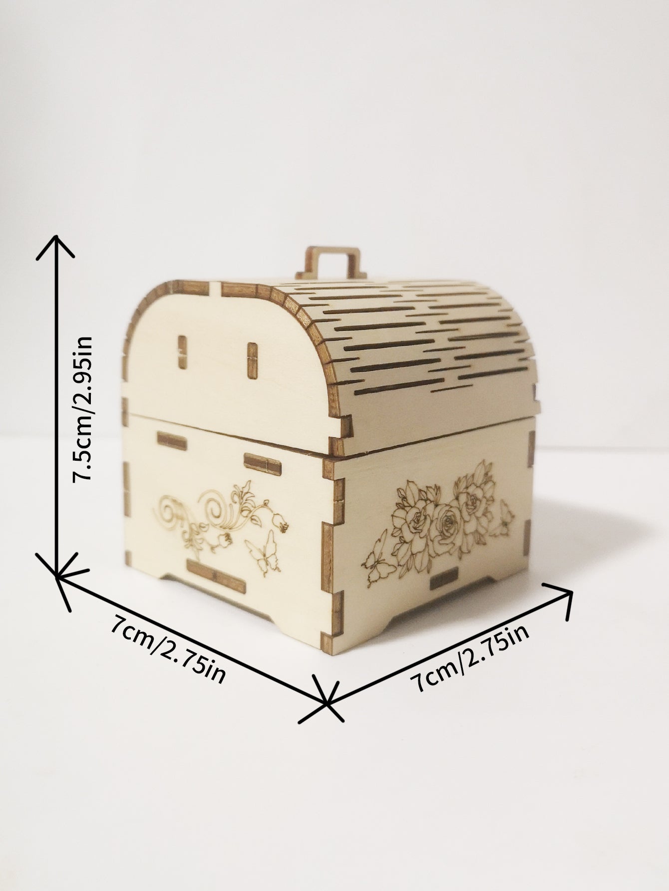Factory wholesale Music Park 3d wooden puzzle Hand Treasure music box You are my sunshine Handmade Assembly Model kit Holidays birthdays Christmas gifts