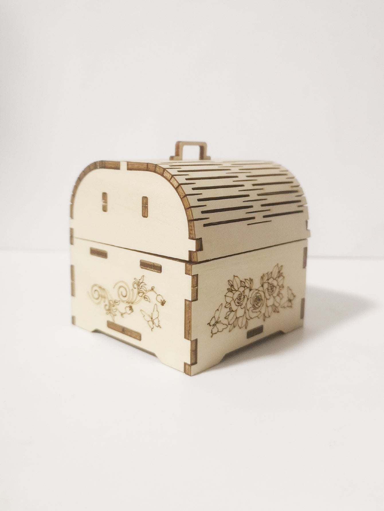 Factory wholesale Music Park 3d wooden puzzle Hand Treasure music box You are my sunshine Handmade Assembly Model kit Holidays birthdays Christmas gifts